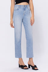 Hidden Tracey High Rise Straight Cropped Jean