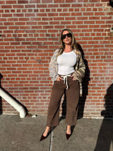 down to earth slouchy cardigan