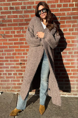 cozy nights open front cardigan