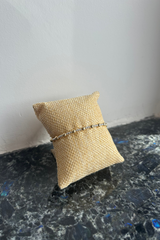 angelina two-tone gold filled stretchy bracelet
