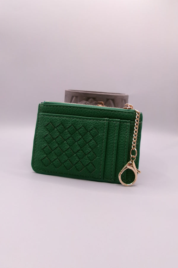 green on the go keychain wallet