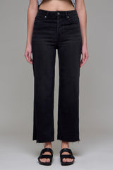 Hidden Tracey Black High Rise Straight Jean