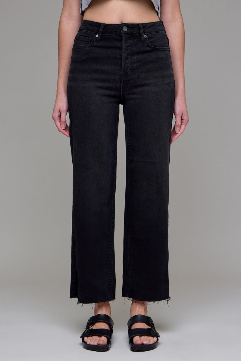 Hidden Tracey Black High Rise Straight Jean