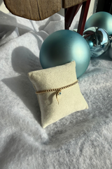 italian horn and evil eye 14K gold filled bracelet