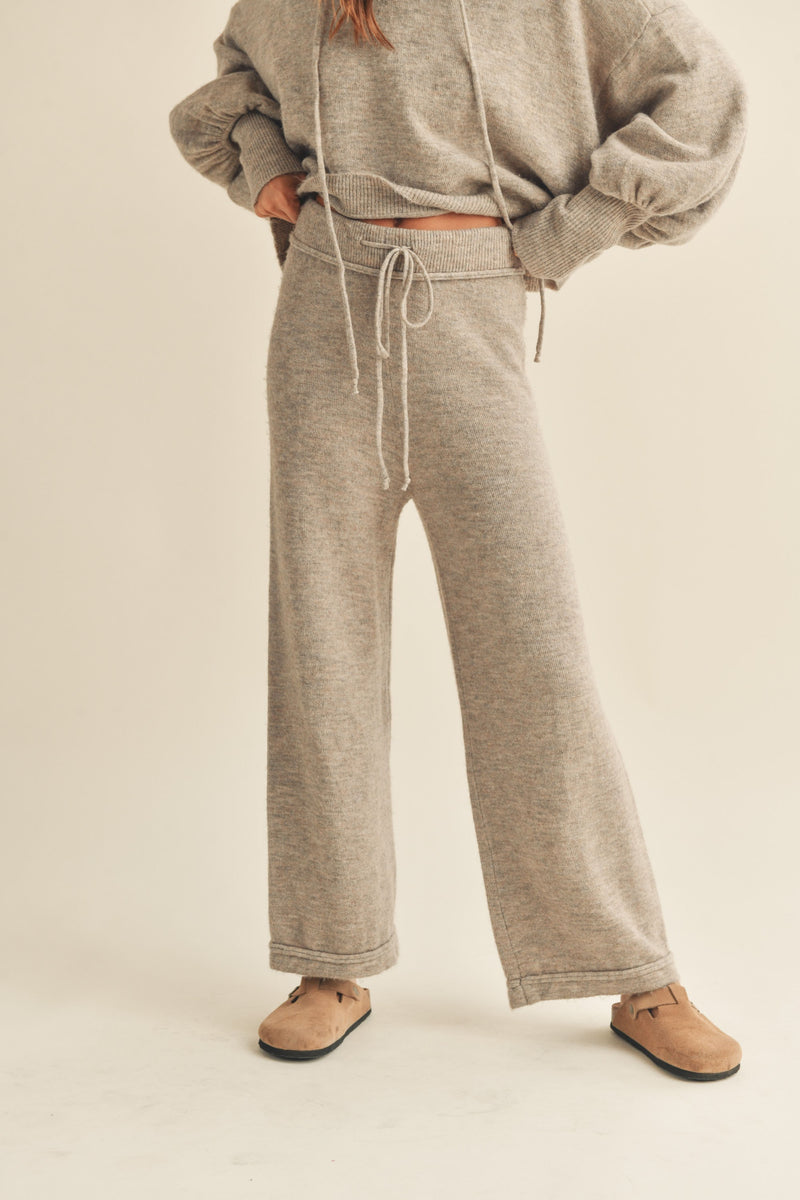 mocha mornings knit pants