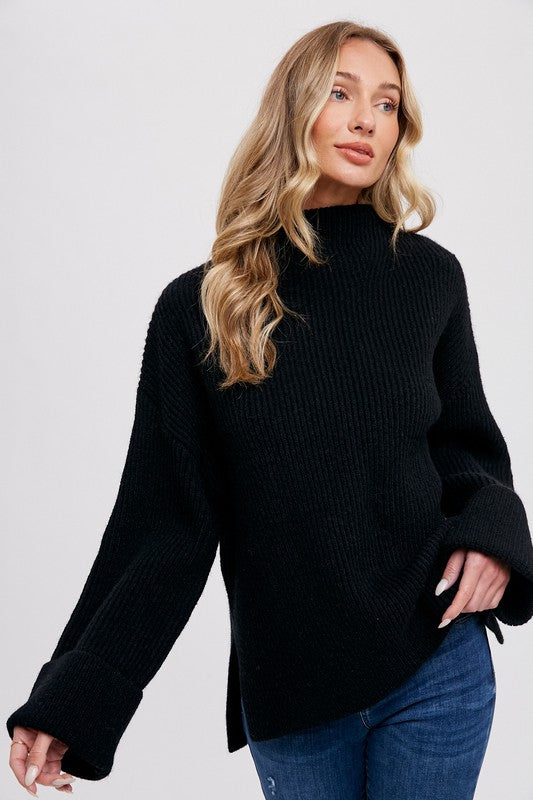 go to black sweater