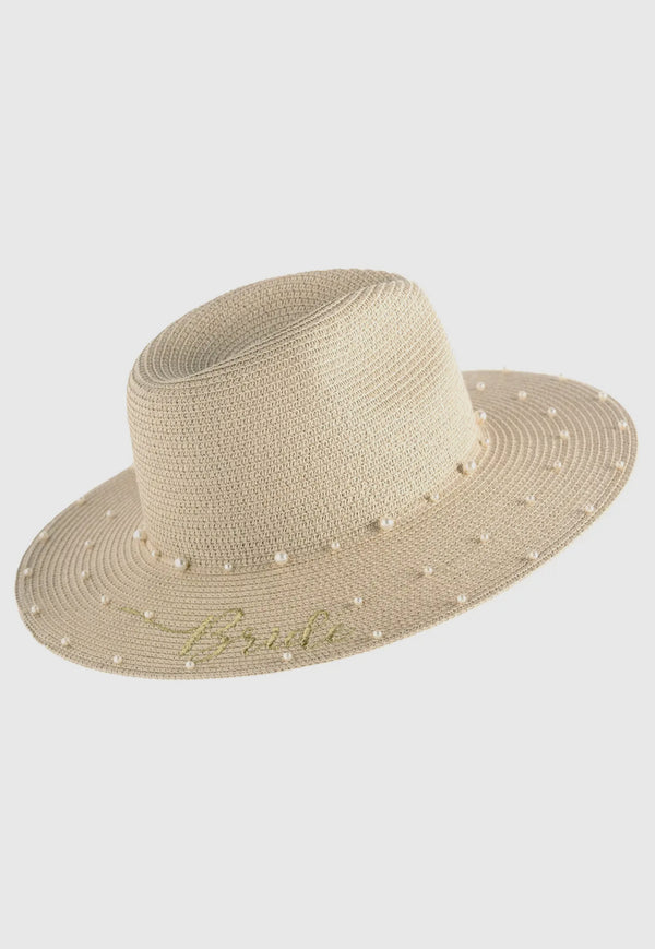 the naturally bridal sun hat