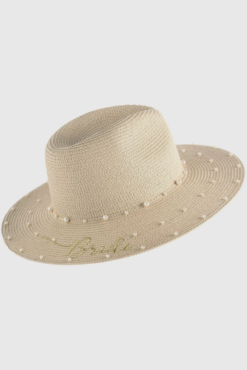 the naturally bridal sun hat