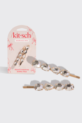 Kitsch Holiday Gemstone Bobby Pins 2pc Set