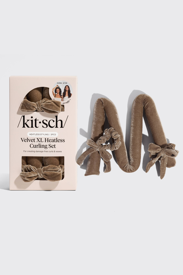 Kitsch Eucalyptus Velvet XL Heatless Curling Set