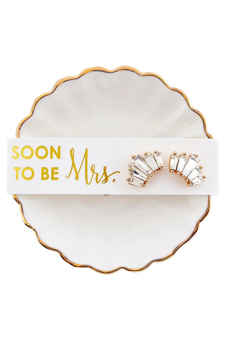 Future Mrs. Earring + Tray Set