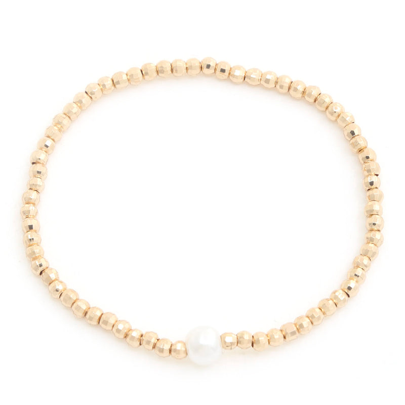 disco pearl bracelet