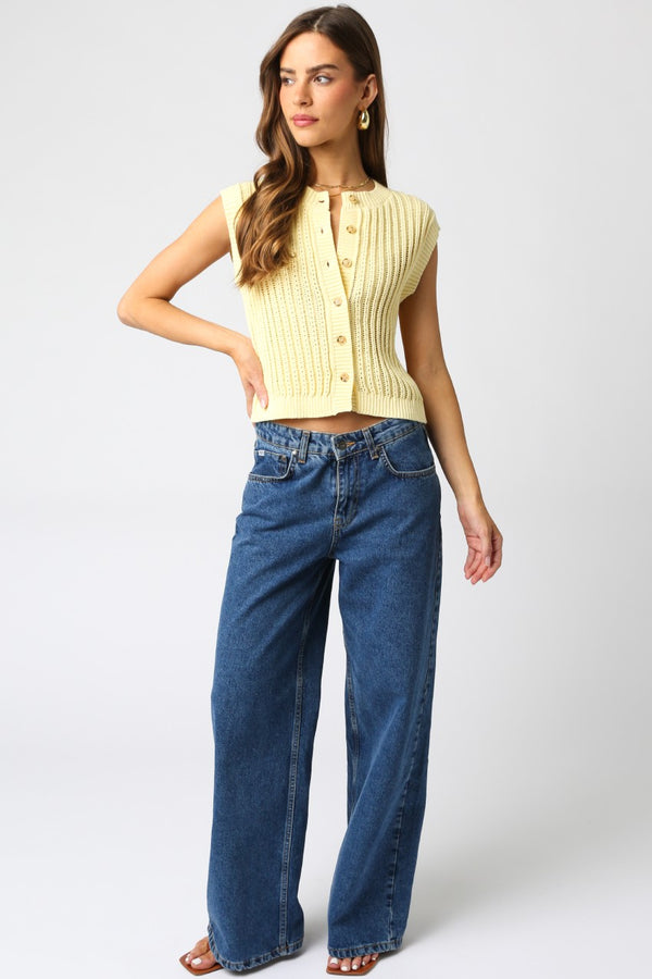 butter me up knit vest