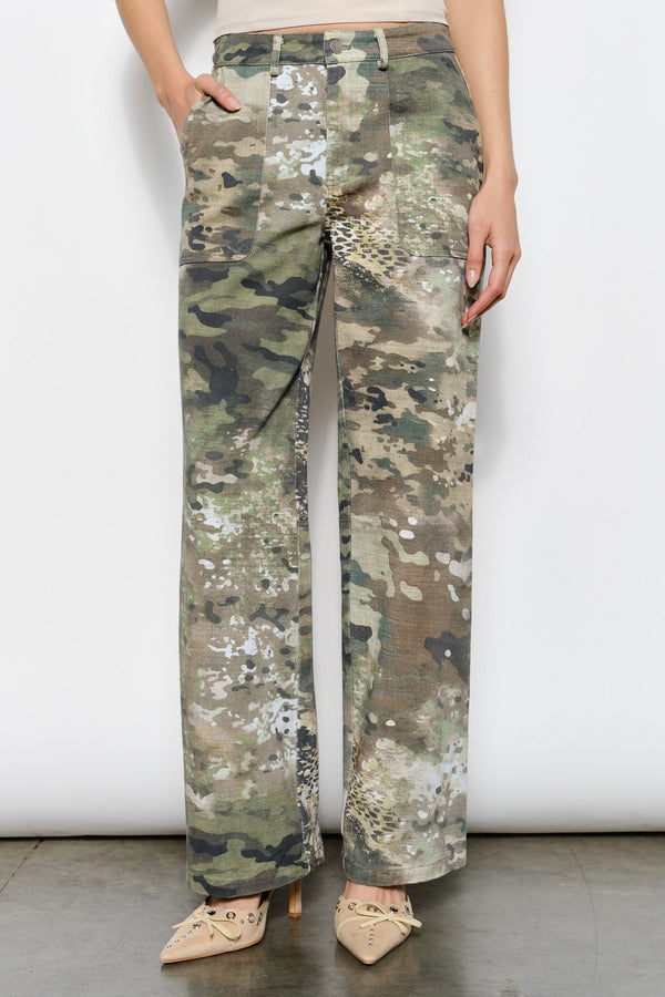 jordan camo twill pants