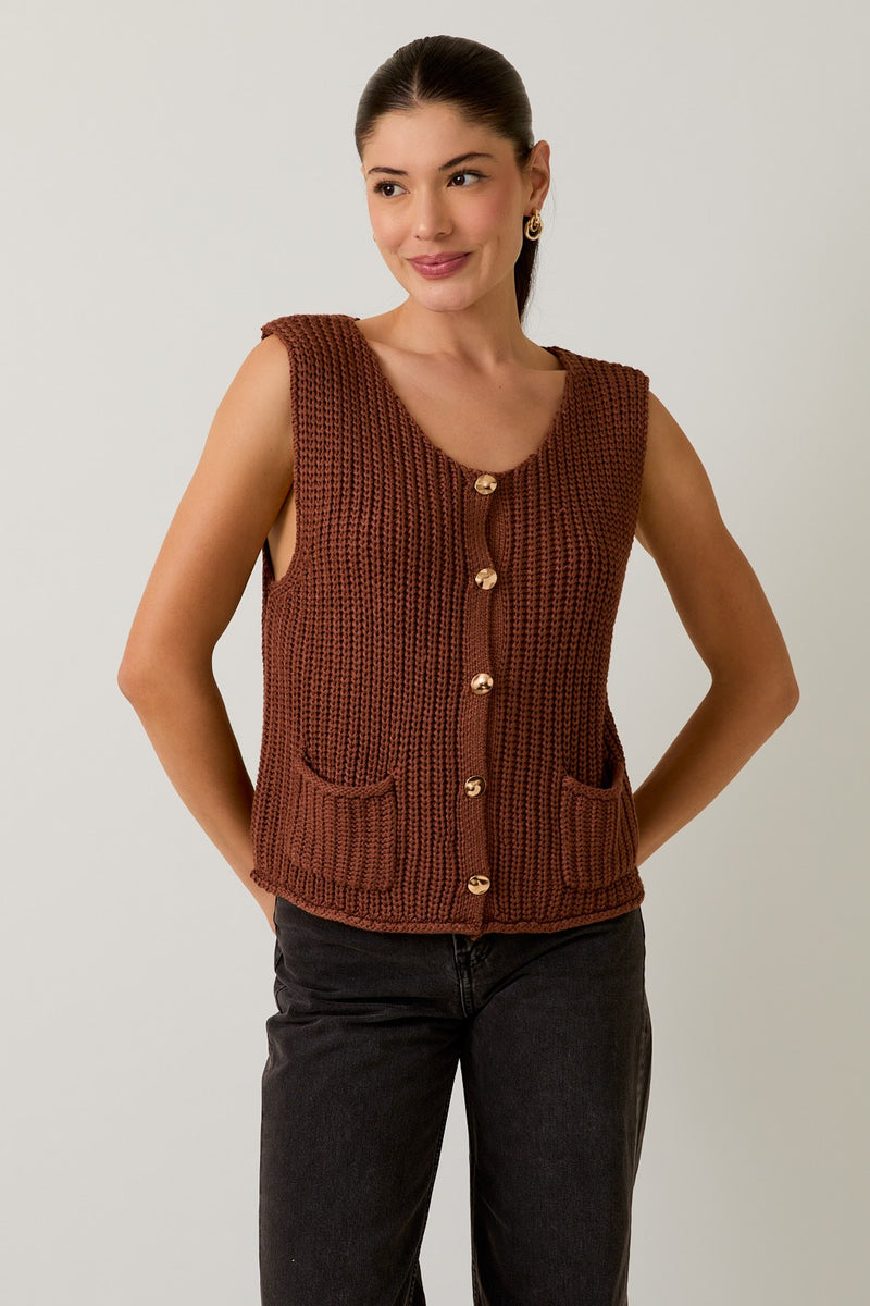 seasons change chunky sweater vest – Shop Blue Eyed