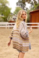 down to earth slouchy cardigan