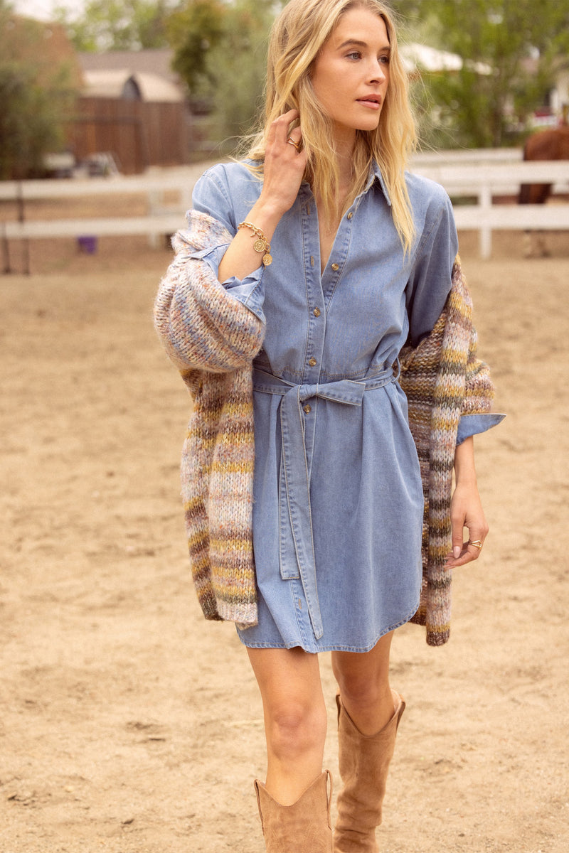 down to earth slouchy cardigan