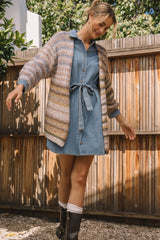 down to earth slouchy cardigan