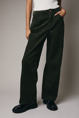 evergreen corduroy pants