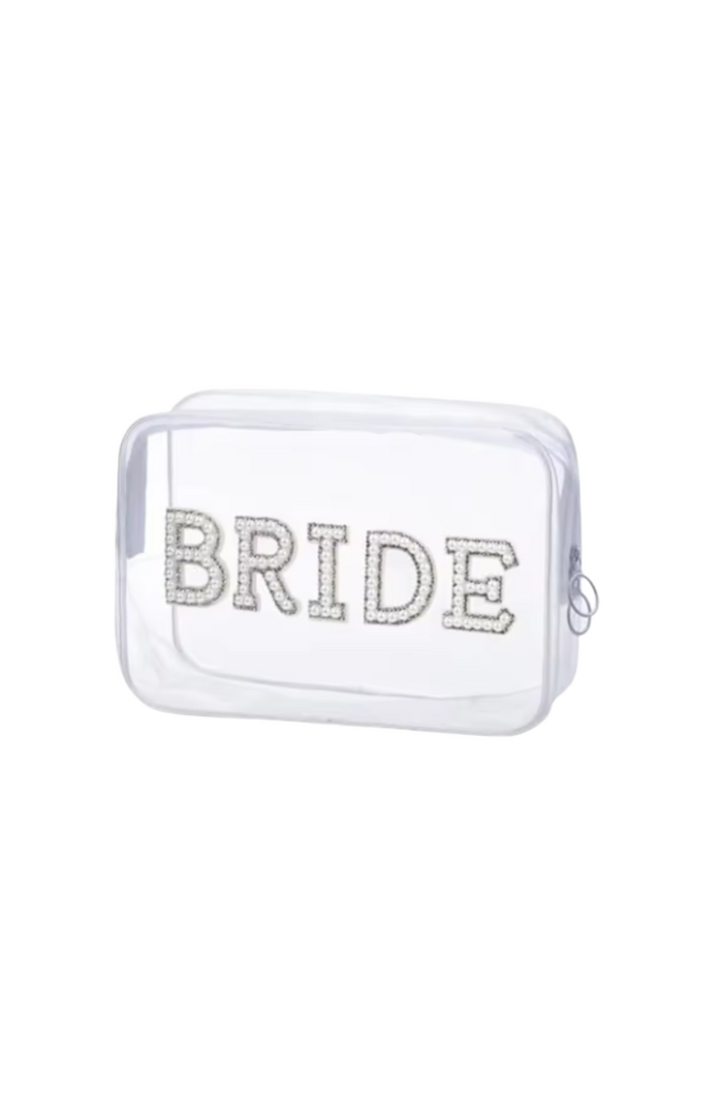 Bride clear cosmetic case