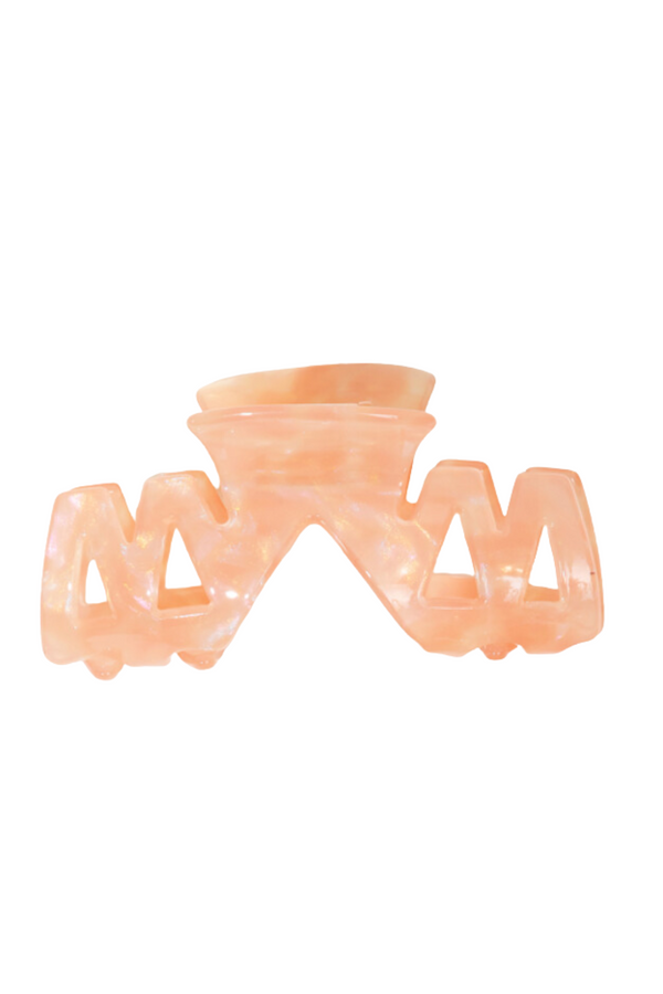 peach jelly chrome clip