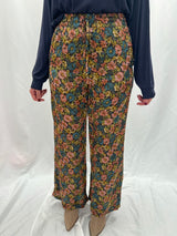 floral high waisted pant