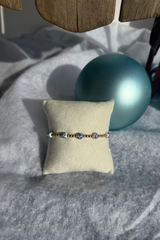 orchid 14K gold filled bracelet