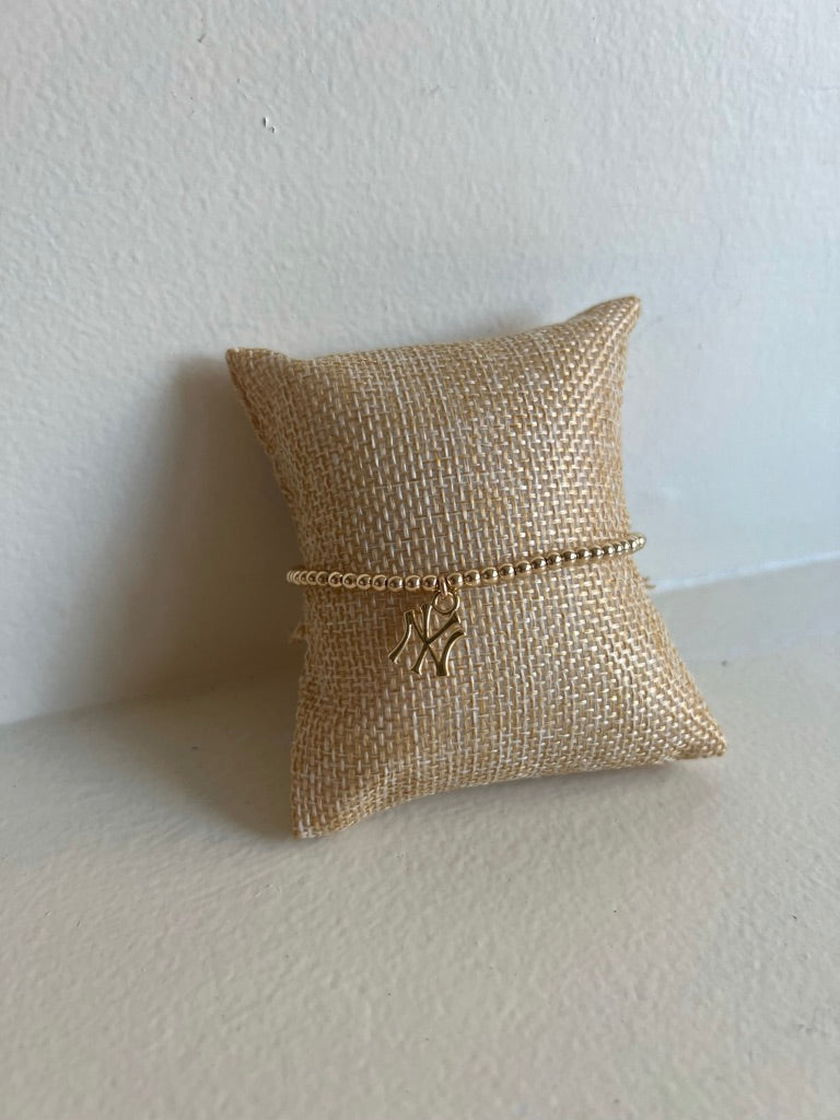 yankee charm gold filled bracelet