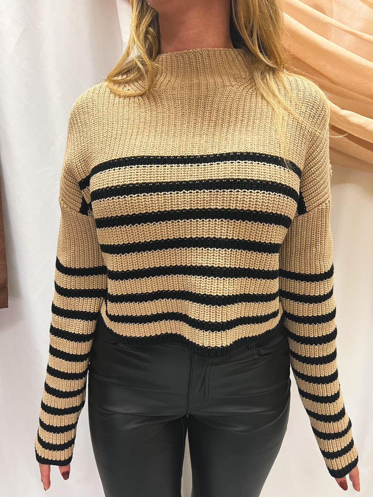 costal girl stripe sweater