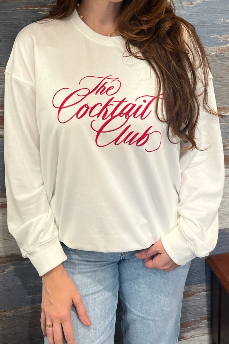 the cocktail club sweatshirt