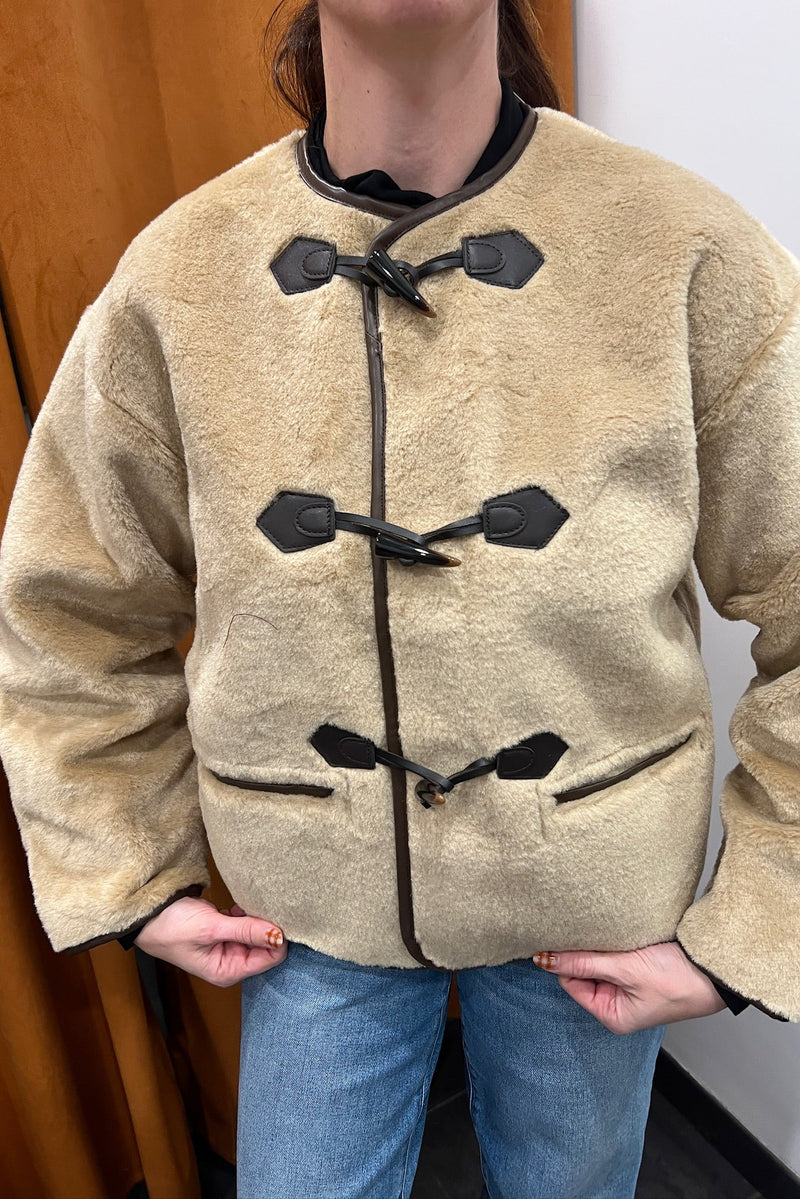 upper east sider tan coat