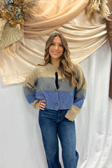 blueberry latte cardigan