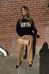 new york, new york knit sweater