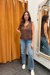 seasons change chunky sweater vest