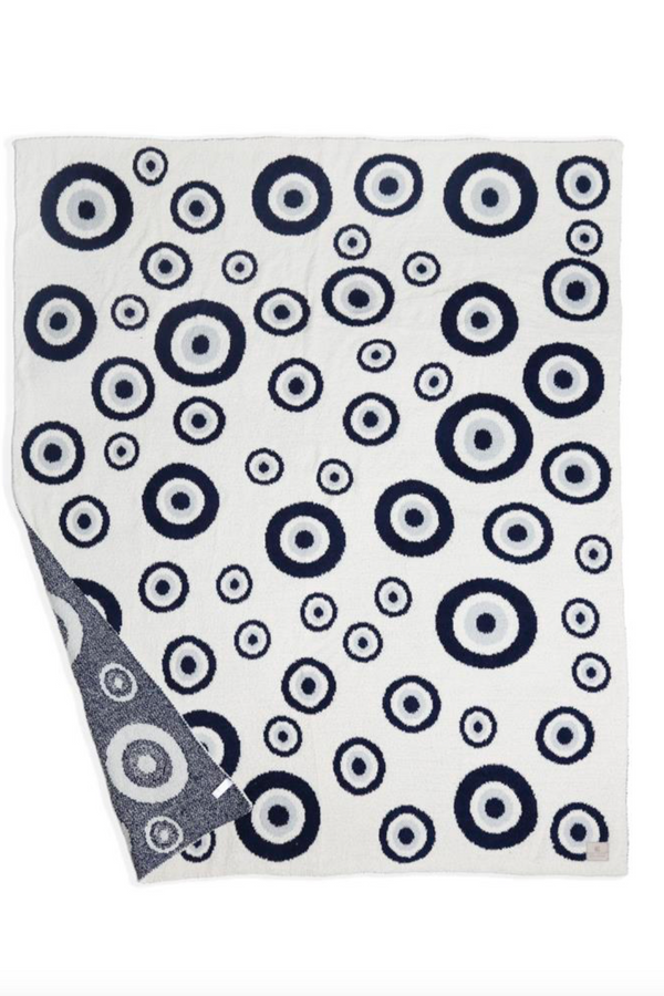 keep the peace evil eye blanket