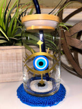 Evil Eye Can Glass: 16 oz