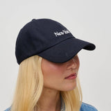 New York Embroidered Hat Baseball Cap: Navy