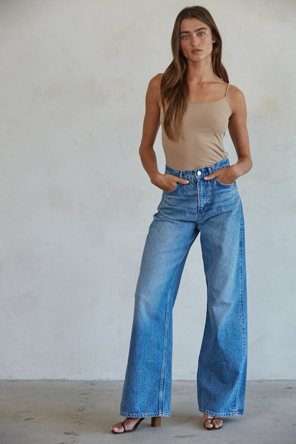 everyday seamless cami - almond