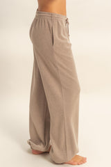 oh so relaxed fit sweatsuit set - dusty mocha