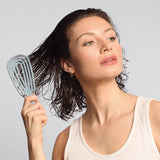 Kitsch Detangling Flexi Brush - Haze Blue