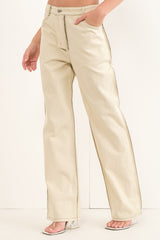 reverse hem pant