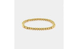 grecian gold beaded bracelet