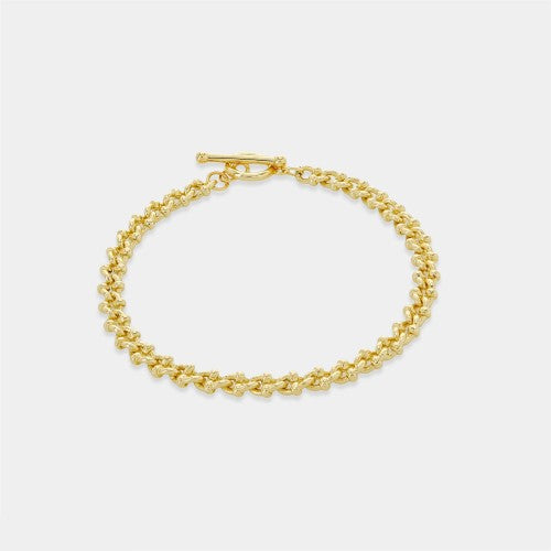 orange pop toggle necklace