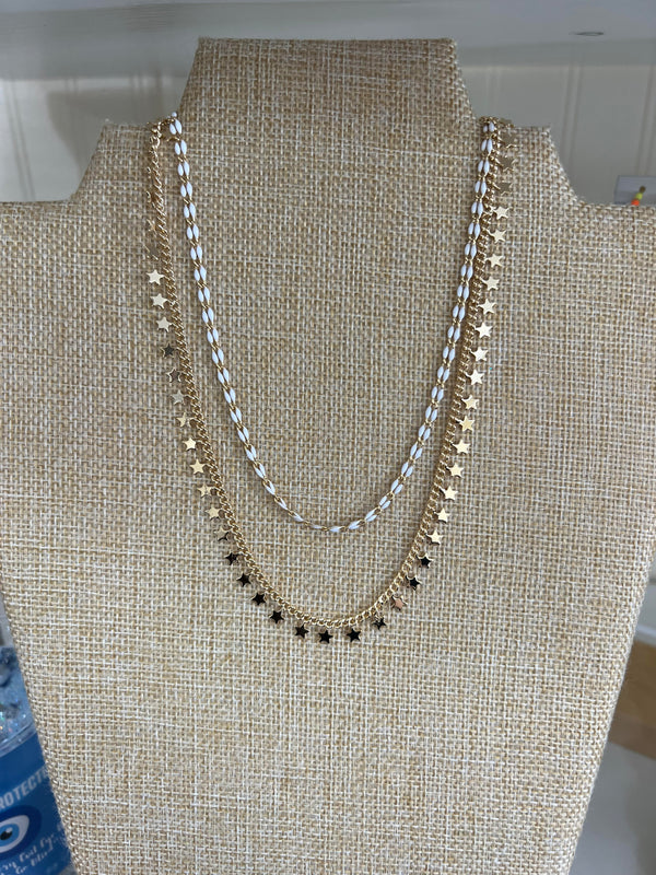 stars aligned choker necklace